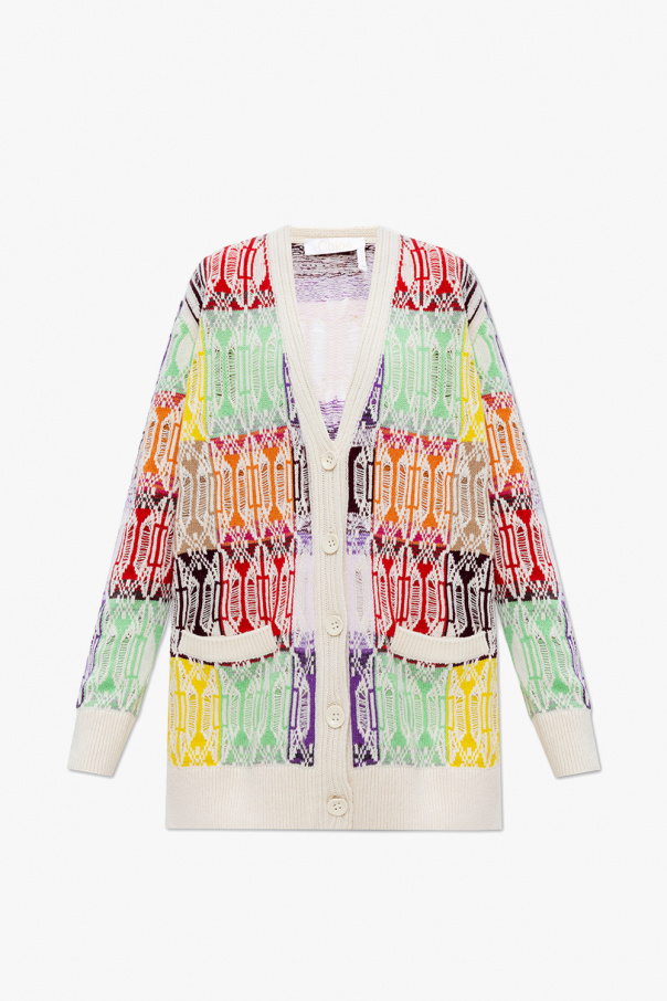 GenesinlifeShops Italy - Multicolour Cashmere cardigan Chloé